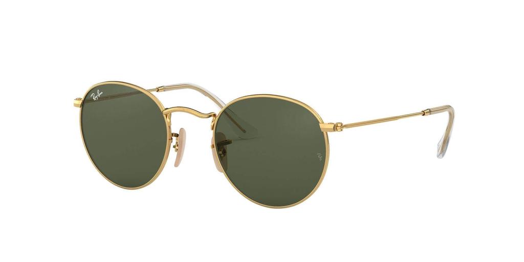 Sunglasses 0RB3447N ROUND METAL 001 GREEN 50 Ray-Ban G-15