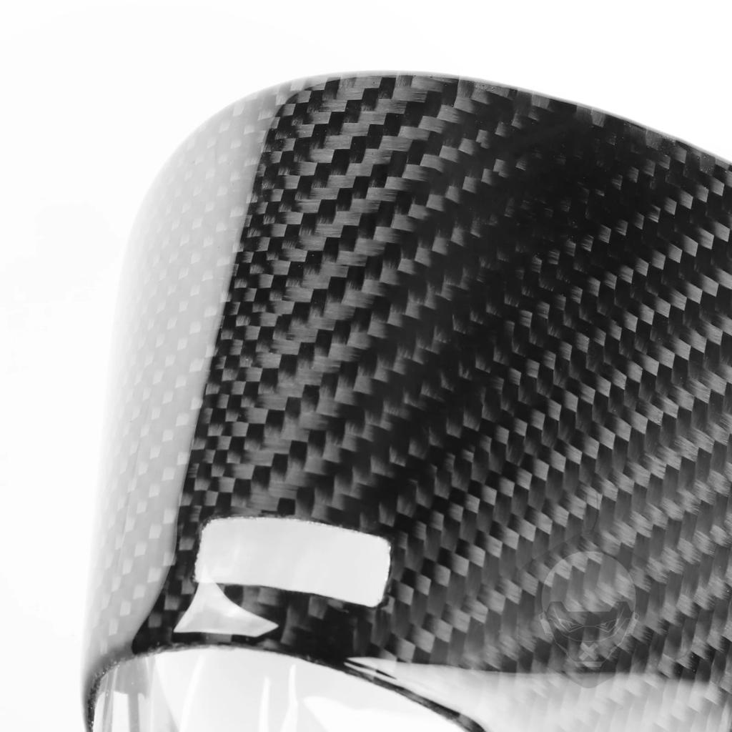 Real Carbon Fiber Console Multimedia Knob Cover For BMW 3 4Series M4 G20 G28 G82