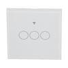 For Tuya Zigbee Light Switch 3‑Gang EU Remote Control Touch Switch 100‑240V 50HZ 60HZ