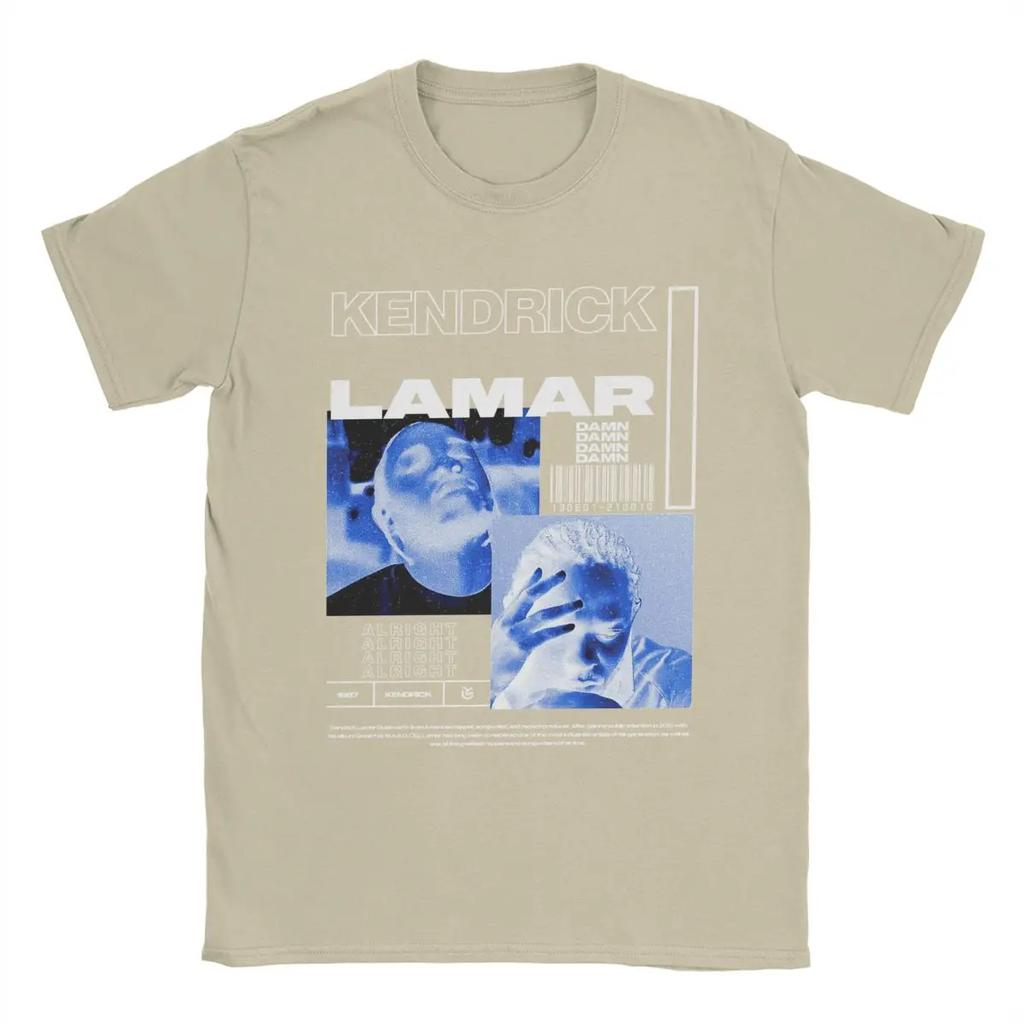 Novelty Kendrick Lamar T-Shirts Men Round Collar 100% Cotton T Shirts Short Sleeve Tee Shirt Gift Idea Clothing