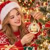 Transparent Christmas Ball Ornament Lightweight Holiday Tree Decor  Family Dinner