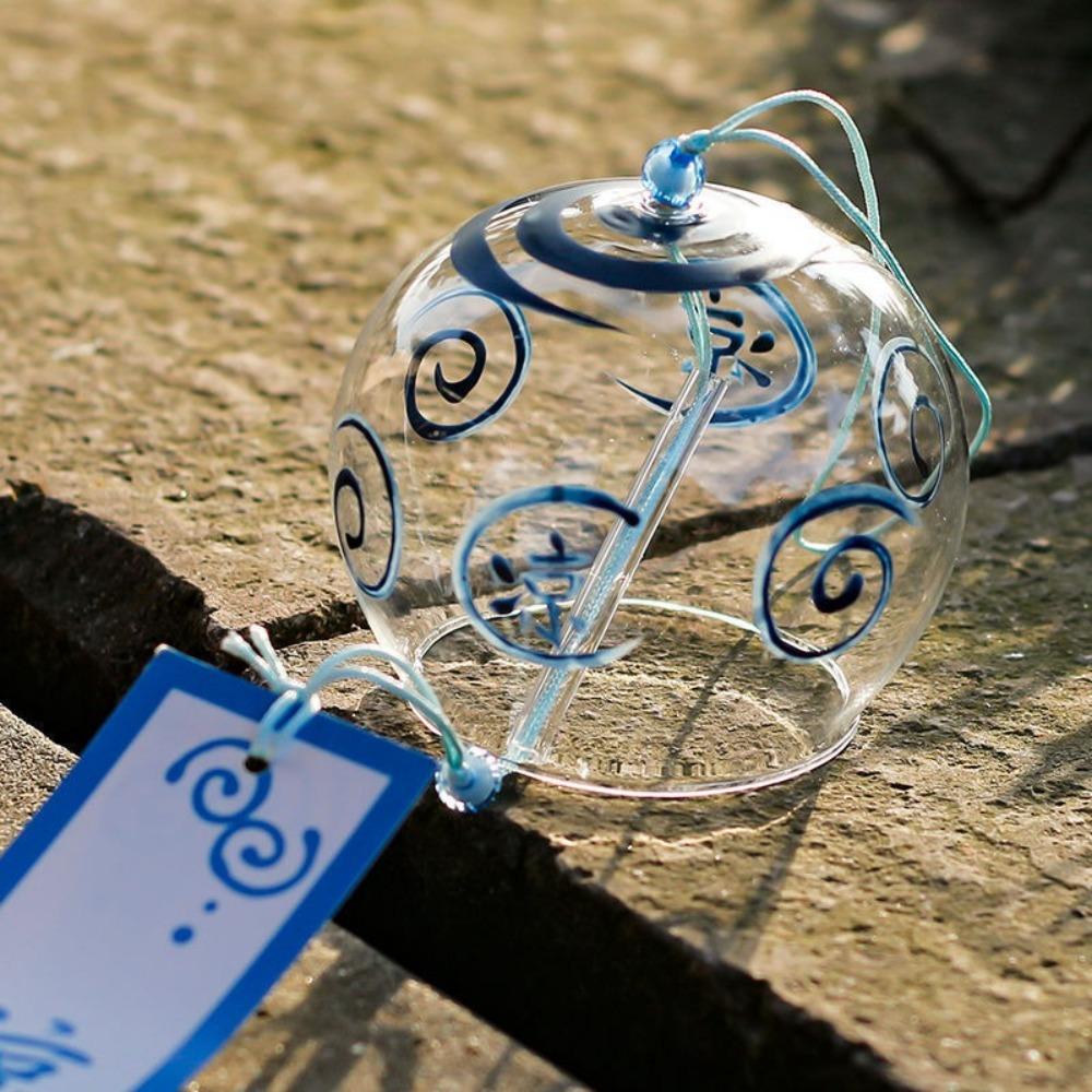 Glasmalerei Glas Bemalt Windspiel Anhänger Design Türdekoration Heimdekoration