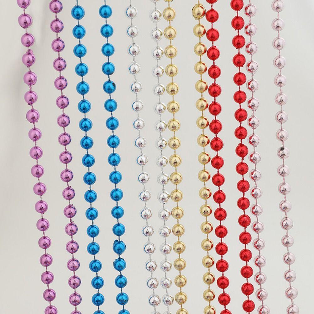 5M String Bead Chain Multicolor Hanging Decoration Creative Christmas Decoration  Indoor Decoration