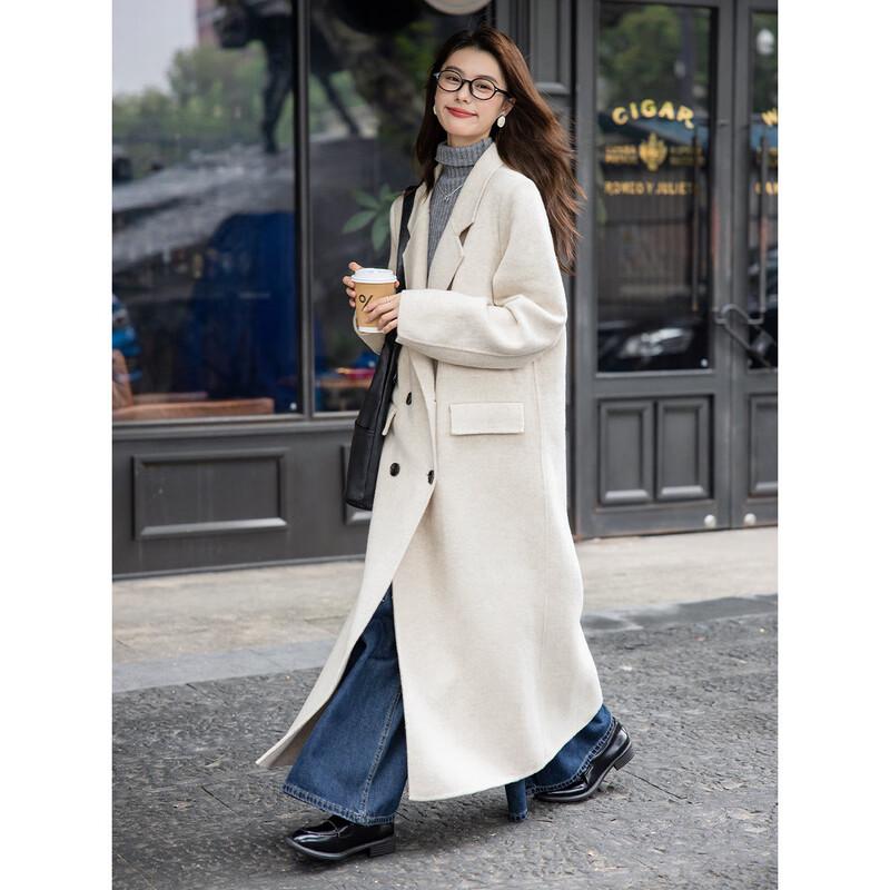 Mokana Women's Fashion Versatile Long Overcoat