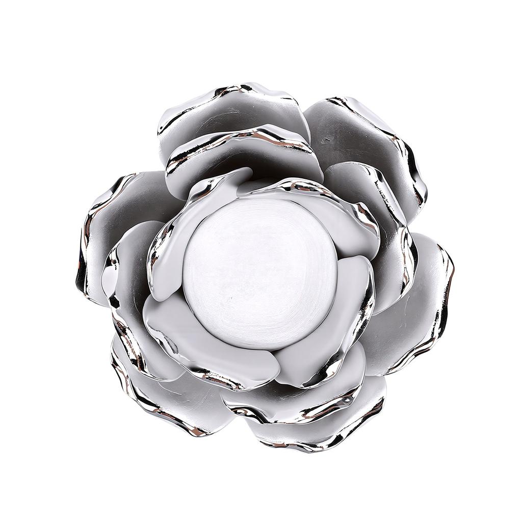 Flower Tealight Candle Holder Decorative Candlestick Stand Table Decor for Home Wedding Party