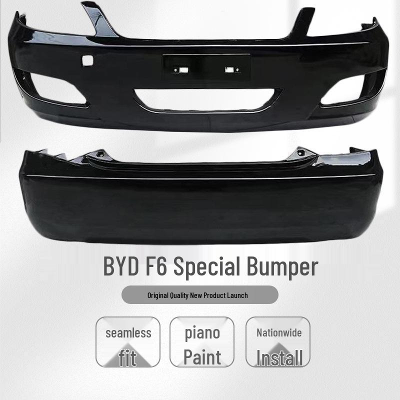 BYD F6 Front and Rear Bumper with Crash Bar and Color Options