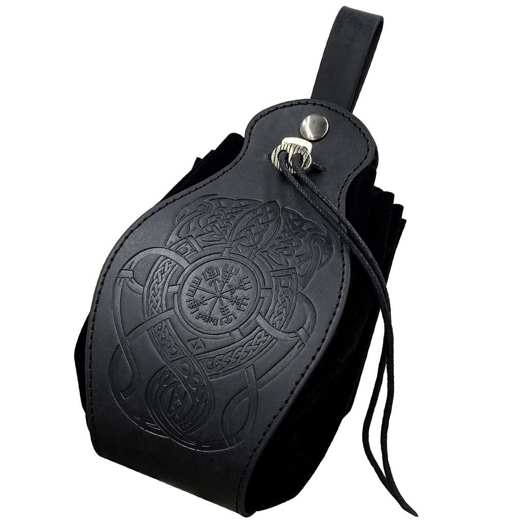 PU Leather Bag for DND Dice Game Tray 5 Celtic Designs Cute Drawstring Pouch  Role Playing RPG Gift Coin Purse
