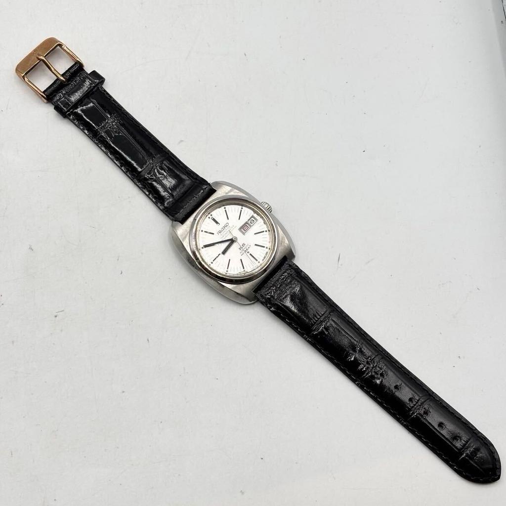 KING SEIKO SUPERIOR CHRONOMETER Automatic Silver with White Excellent Working Condition 5626-7030 Men's Watch, Dial