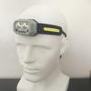 Dual-Light Sensor Super Bright Headlamp - New Rechargeable Silicone Model, Long-Life Li-Ion, Head-Mounted for Cycling