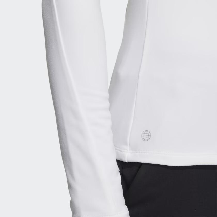 Adidas T Shirts Women's White Half Turtleneck Moderate Other HG4125