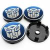 4Pcs Car Transformers Emblem Hub Center Cover Wheel Sticker for Ford Mustang Mercedes Benz Volkswagen golf BMW audi Tesla FIAT