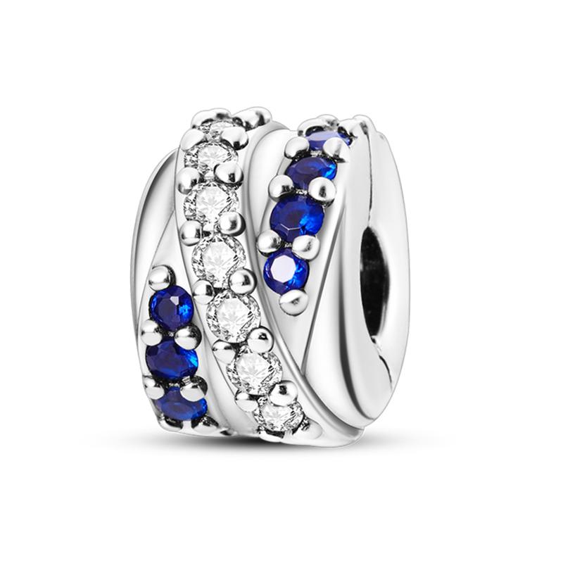 Copper Clips Copper Stars Moon Sun Daisy Clip Charms Butterfly Safety Chain Fit Original Bracelet Diy Jewelry Gifts