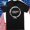 Free Speech Free Thought Jimmy Kimmel T-Shirt
