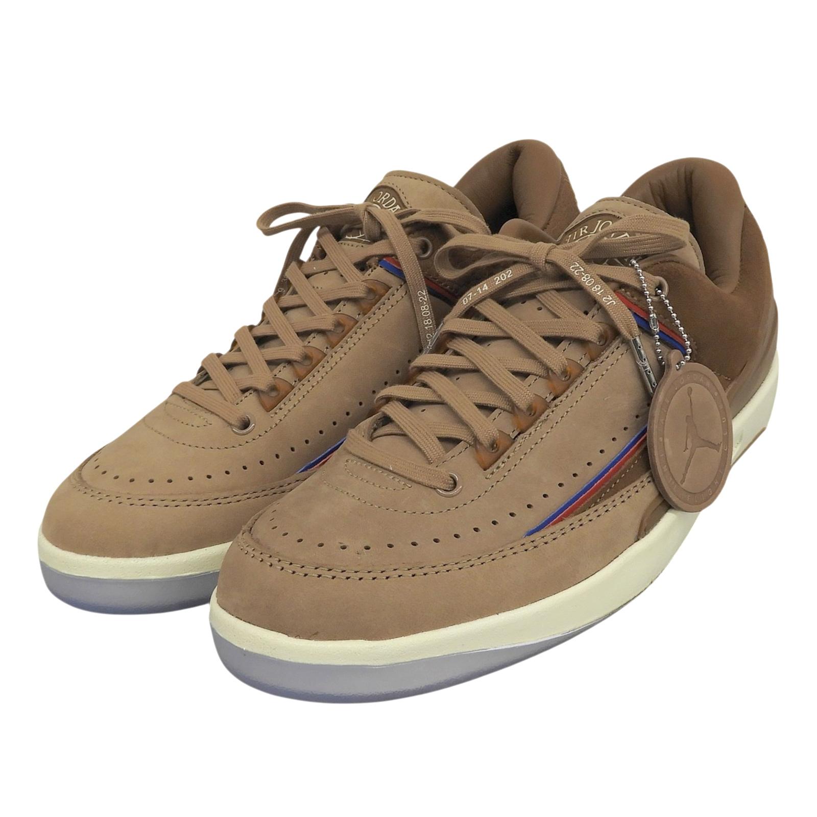 Pristine NIKE sneakers AIR JORDAN 2 RETRO LOW SP Brown mens 26cm DV7129-222 Used brown
