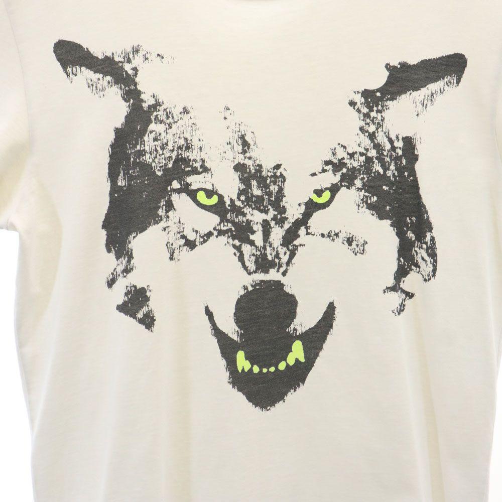 MSGM made in Italy Print Short sleeve T-shirt S White system Men's Used