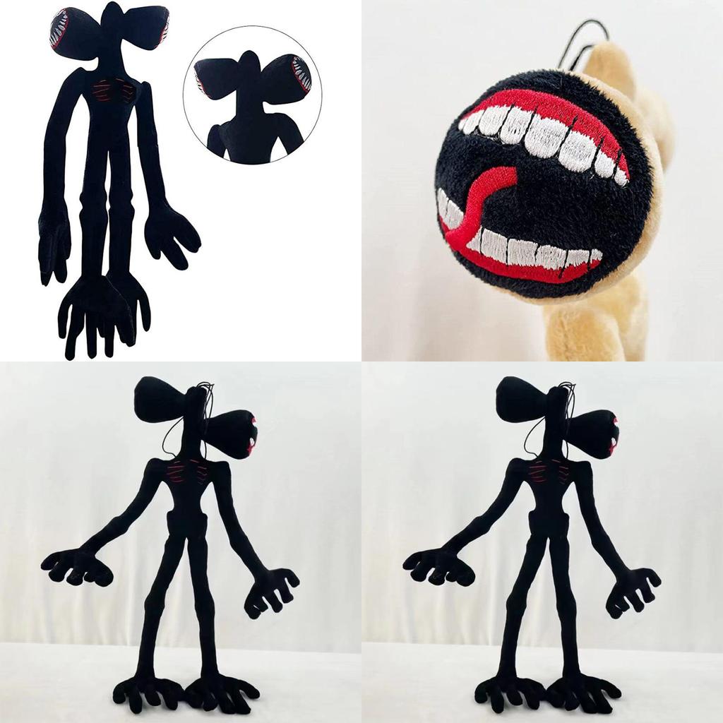 21.6-inch Siren Head Plush Toy Soft Stuffed Doll Ideal For Horror Fans And Collectors