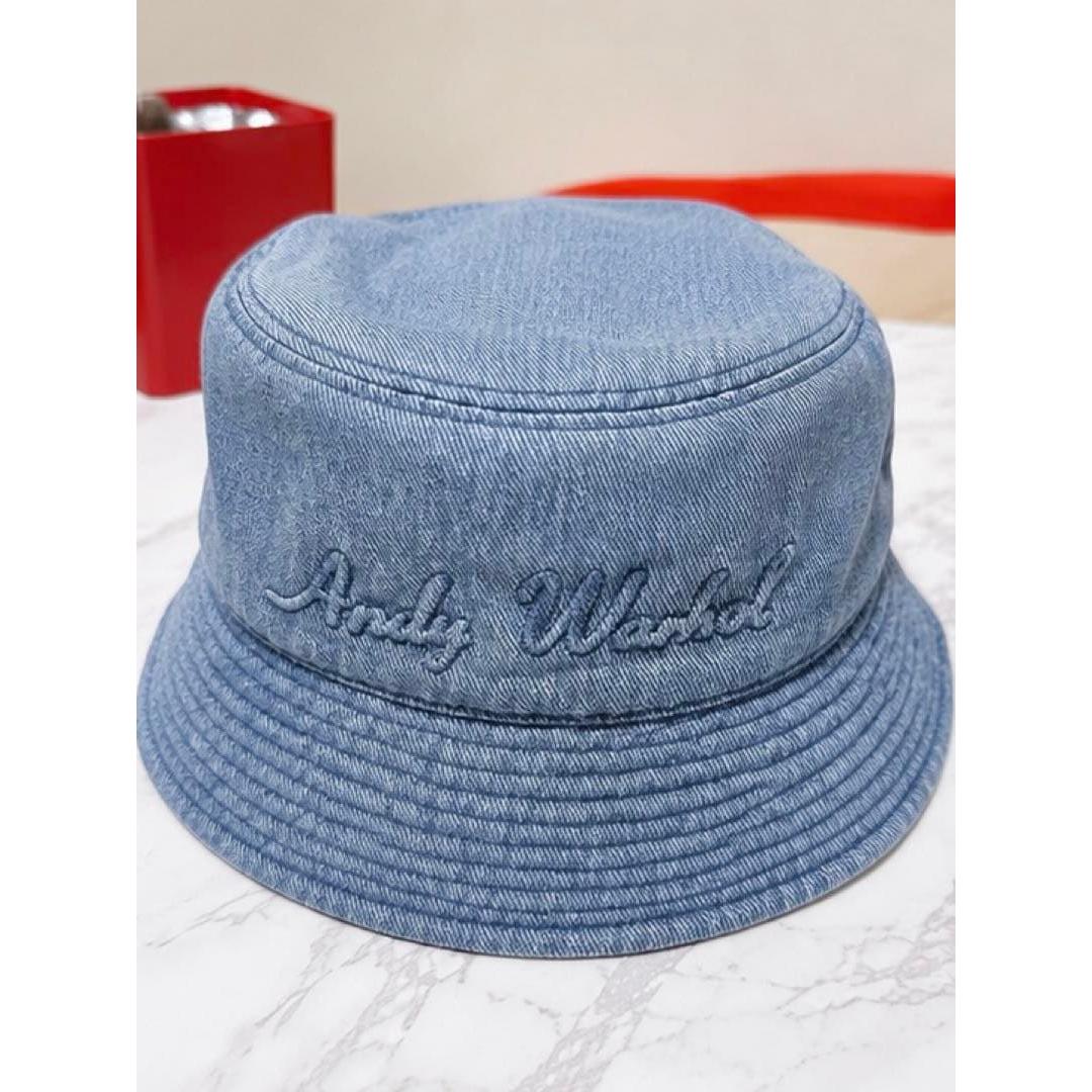 Used Andy Warhol by CA4LA Denim Bucket Hat Head circumference approx. 60cm