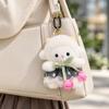 Cute Plush Sheep Keychain Lamb New Year Sheep Bag Pendant Tulip Lamb  Doll  Hanging Decoration