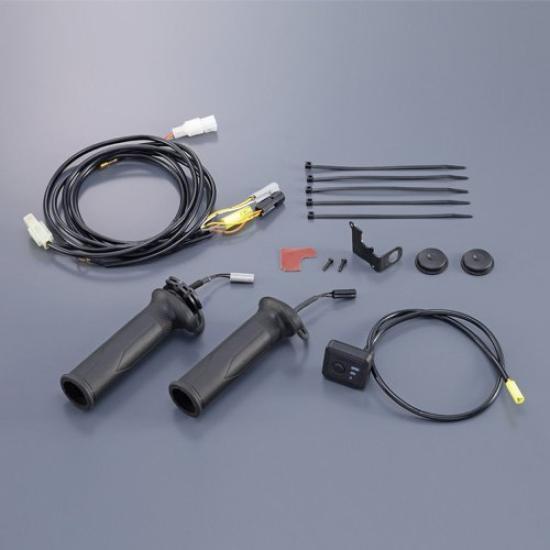 YAMAHA Grip Warmer 360 B (Full-circumference Heater Type / Compatible with YZF-R3/25, MT-03/25) Q5K-YSK-063-Y41