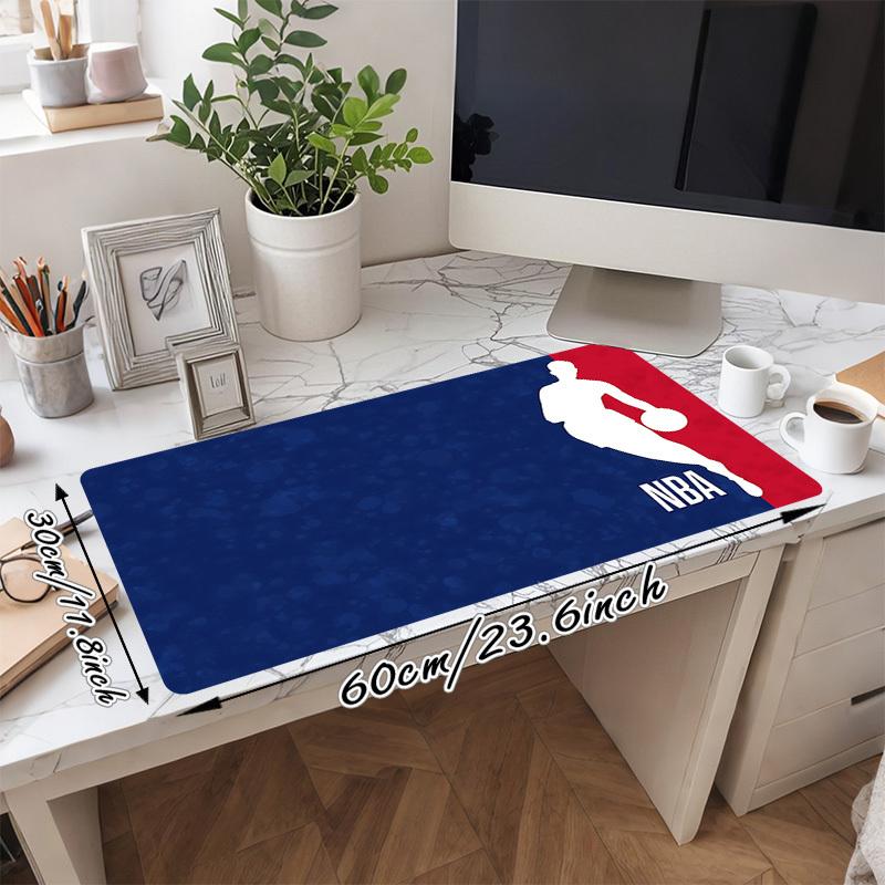 1PC NBA Basket Ball Player Oversized Mouse Pad - Non-Slip Rubber Base Perfect for Office School Esports Home Decor Desk Mat 309A