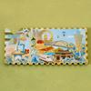 Chinese City Souvenir Stamps: Beijing, Wuhan, Shanghai Metal Fridge Magnets