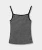 Yujen Ribbed Striped Sleeveless With Built-In Cap_3 Color