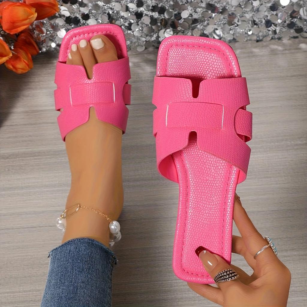 Summer Women Slippers Fashion Beach Flats Shoes Casual Sandals Dress Walking Flip Flops Open Toe Slides Mujer Zapatos