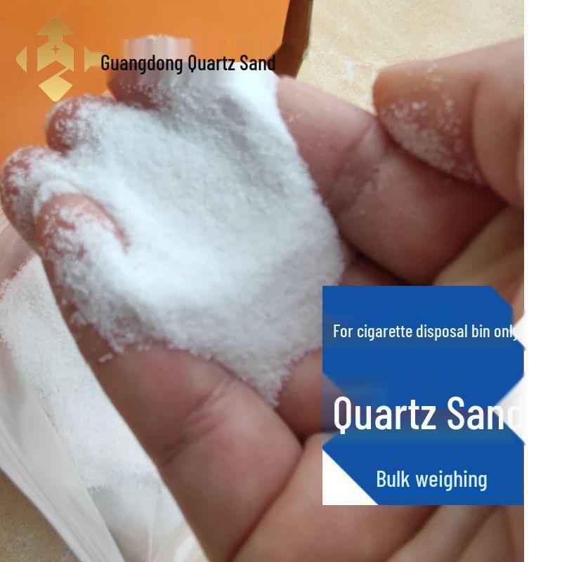 

80g Acrylic Texture Painting Quartz Sand - White Sand Art Training Material 10 Packs