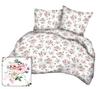 Crepe Pillowcase 40X40 78B White Apple Blossom Green Leaves