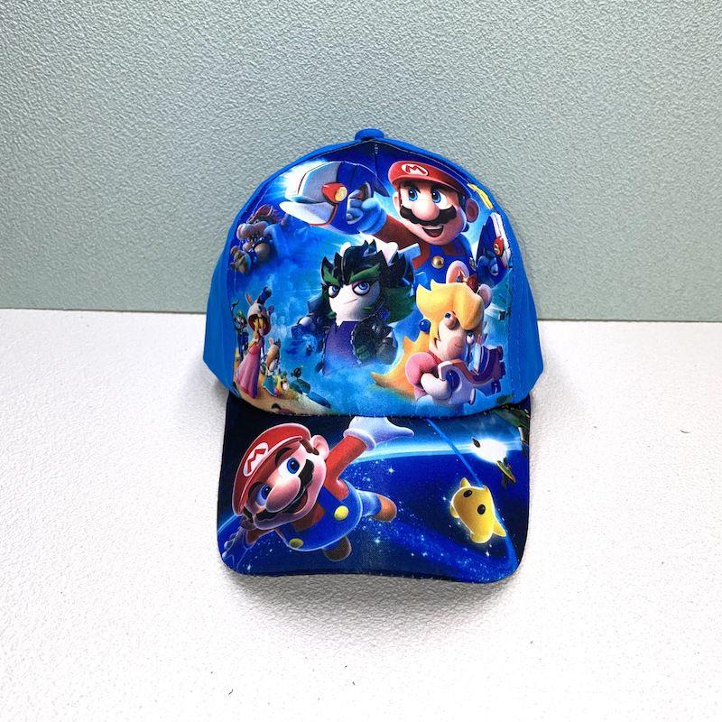 Super Mario Cartoon Baseballkappe Verstellbarer Sonnenhut Für Kinder Und Erwachsene