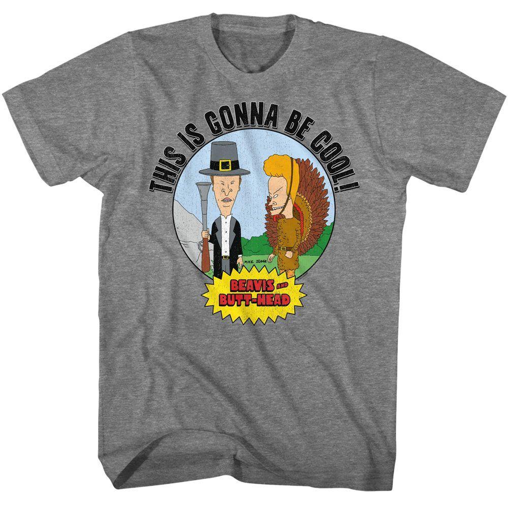 

26 Beavis And Butthead Thanksgiving TV Shirt Unisex T-Shirt XXL