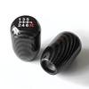 Universal Racing 5/6 Gang Aluminium Auto Schaltknauf Schwarz Carbon Schaltknauf Schalthebel Automatikgetriebe