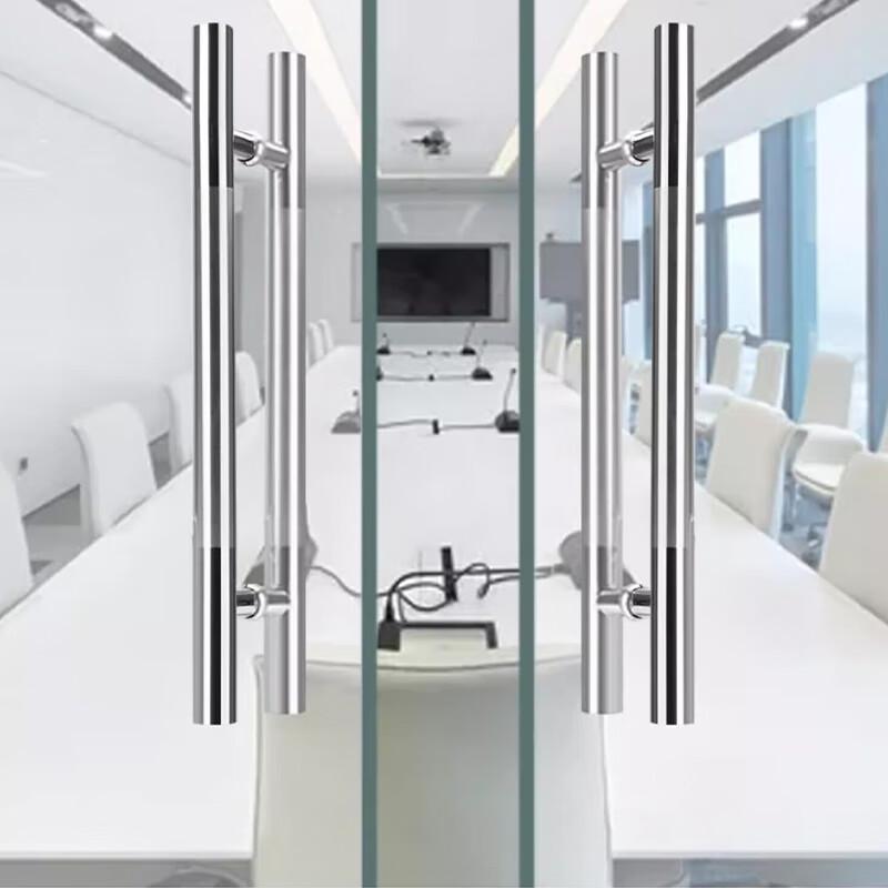 Gongyue Stainless Steel Round Tube Glass Door Handle