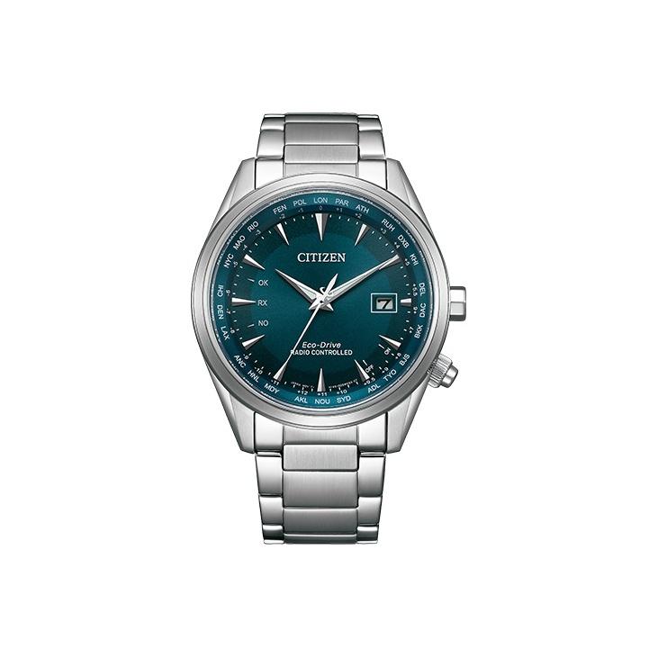 CITIZEN Sky Eagle Collection Light Powered Quartz Movement Stainless Steel Strap Watch Unisex CB0270-87L CB0270-87L Green