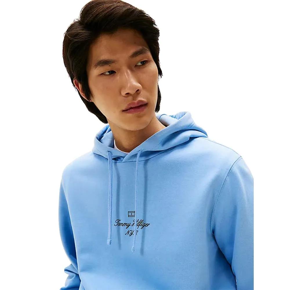 Tommy Hilfiger Hoodie Outline Flag Script
