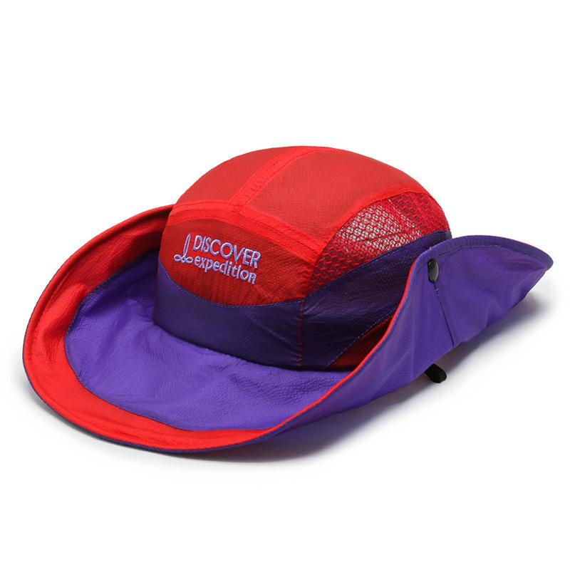 New men's bucket hat summer sunscreen sunshade travel fashion hipster fishing hat