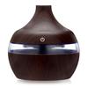 Wood Grain Ultrasonic Aroma Diffuser,300ml Cool Mist Air Humidifier with 7 Color LED Night Light for Home,Bedroom,Office