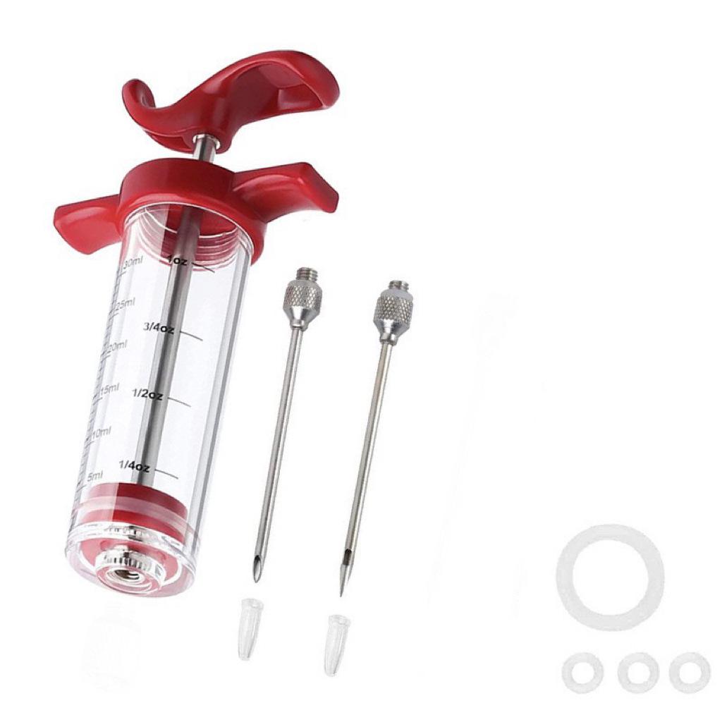 Acrylic Kitchen Turkey Injector Needle for Marinade and Seasoning