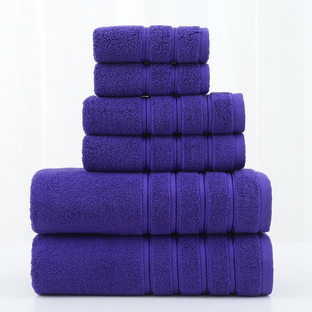 Plain color broken gear twill square towel bath towel cover towel pure cotton face towel