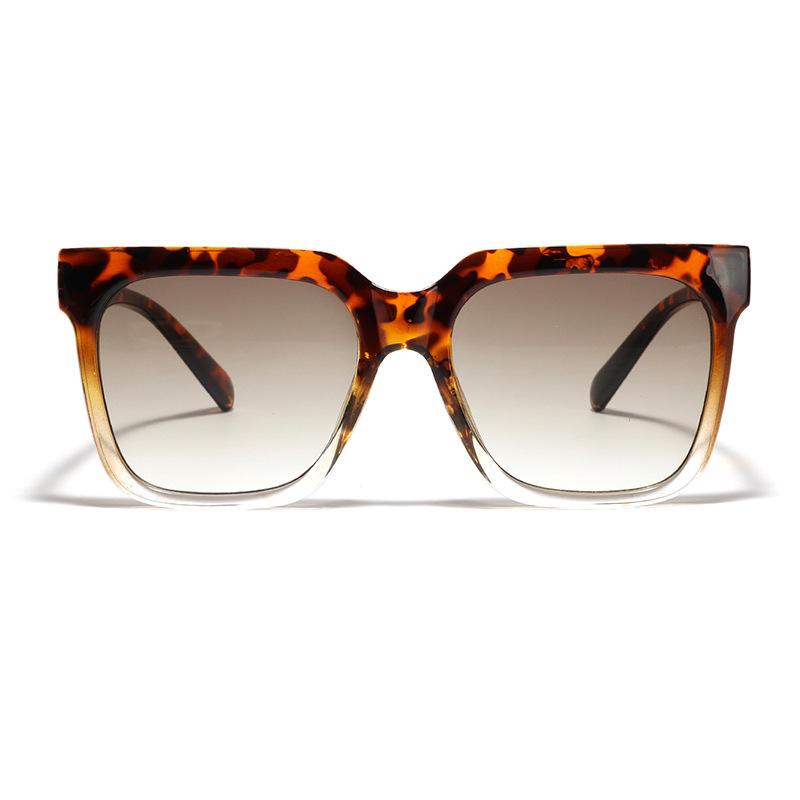 Glasses Large Frame Square Sunglasses Women'S Metal Rivets Face Covering Sunglasses Men