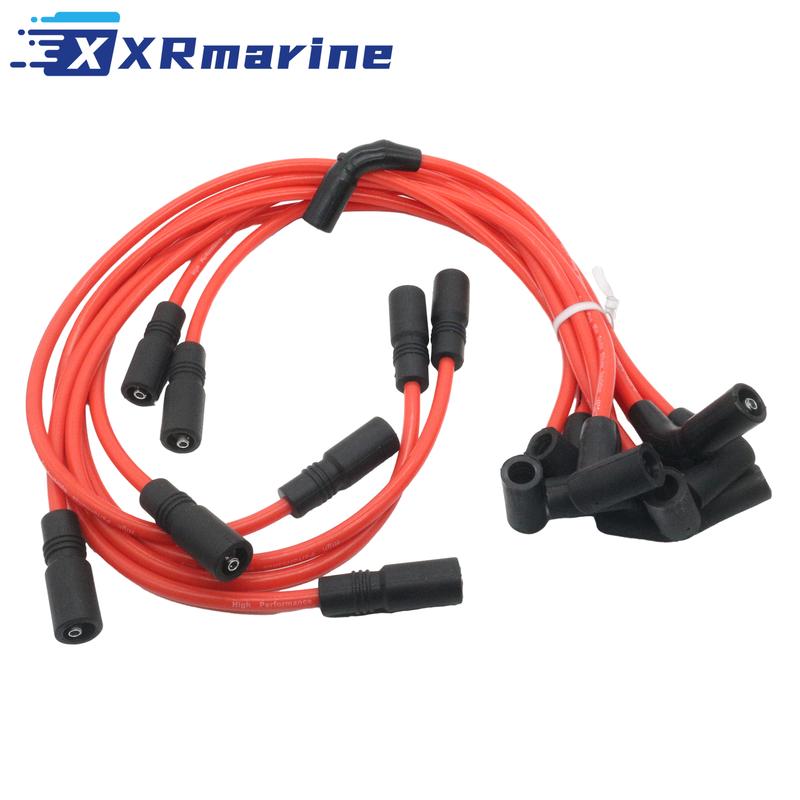 

Marine Ignition Wire Set 84-816608A1 For Mercruiser 5.0L 5.7L 816608A1 For Volvo Penta 3888328 3859000