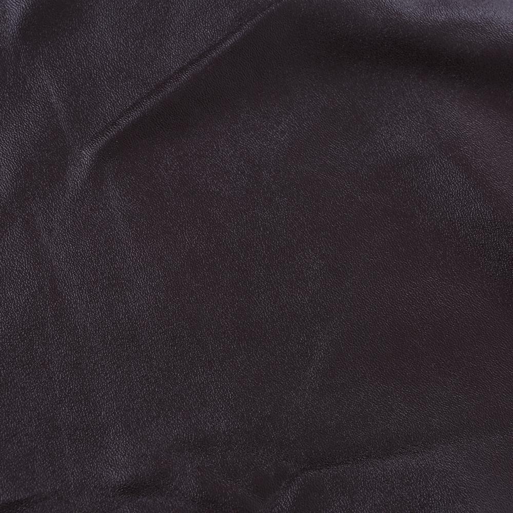 2 Stück Einteilige PU-Leder Stretchbare Esszimmerstuhl Rückenlehnen-Sitzbezüge Wasserdicht Ölfest Staubdicht