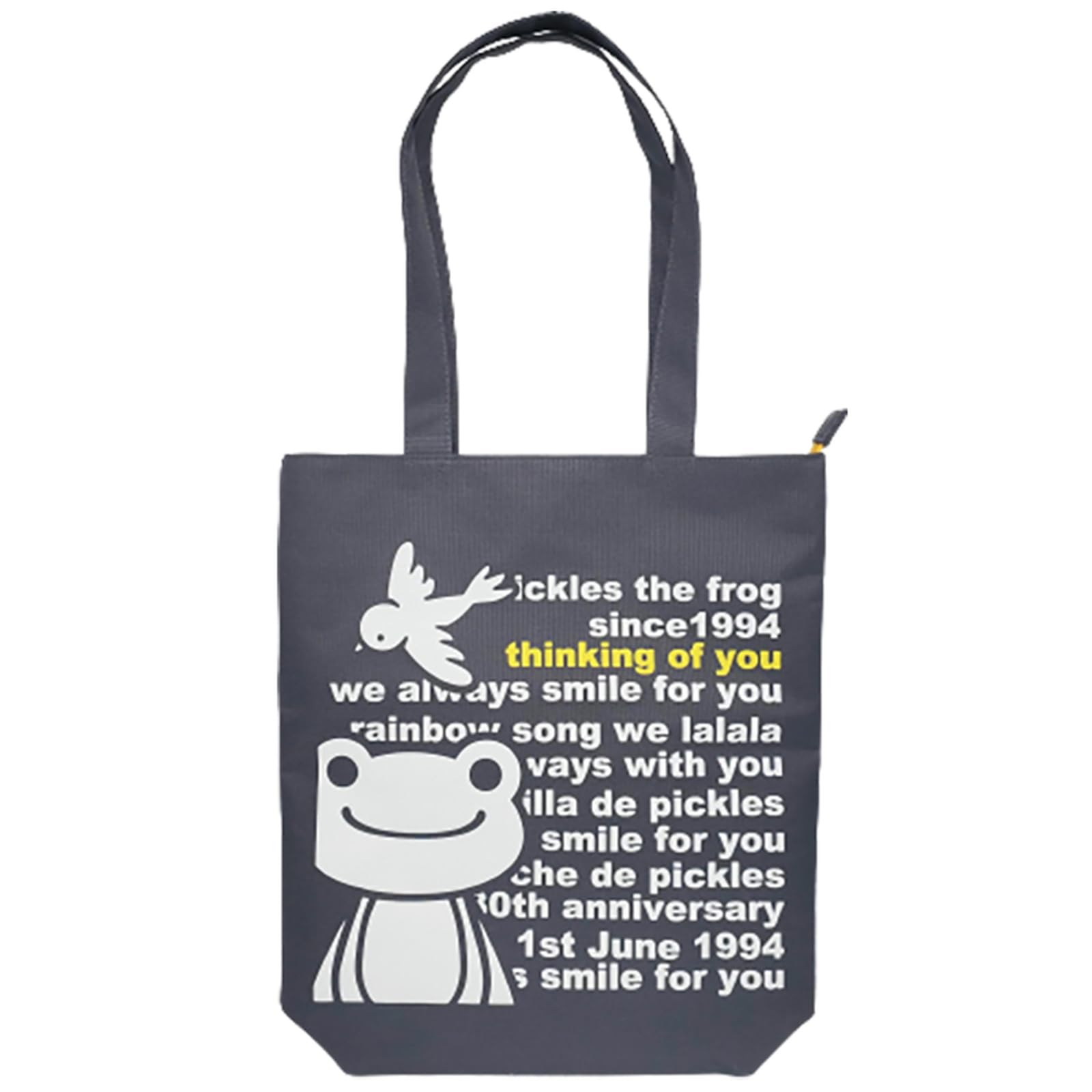 

Nakajima Corporation Сумка-тоут на молнии с надписью always smile 196514-24