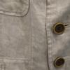 Y's Made in Japan Linen tailored jacket 1 gray Men's Used