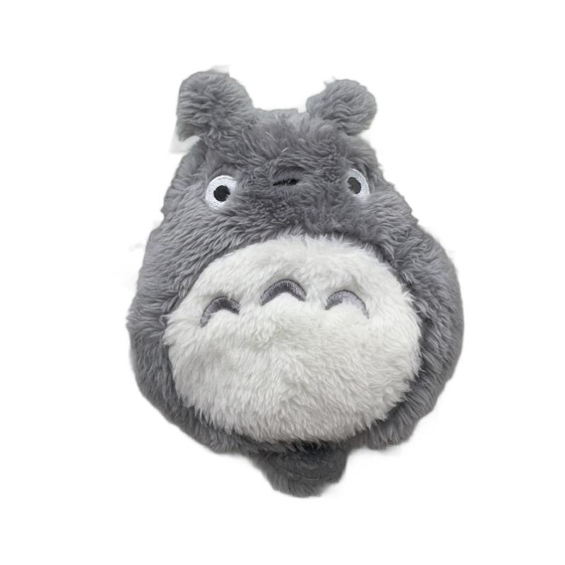 Ghibli Totoro Dust Bunny Plush Coin Purse & Keychain - Cute Kawaii Cartoon Wallet Card Holder for Girls, Women Gifts Anime Fans