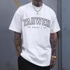 Men's "YAHWEH The Great I Am" Print Tee, Casual Christian Faith Oversized Short Sleeve Top