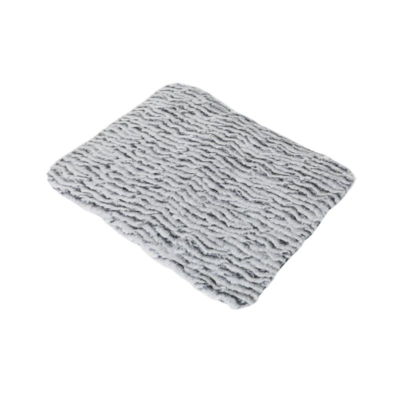 Washable Pet Warming Pad, Reflective Aluminum Film, Soft Textured Fabric and Traction Backing for Indoor Dog Lounging