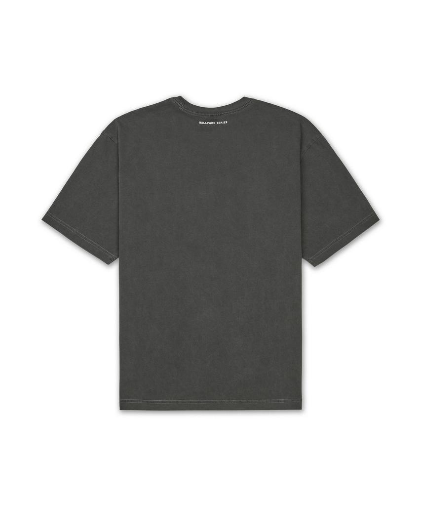 Hangugyaguwiwonhoe Mss X Kbo Ballpark Short Sleeve T-Shirt Charcoal Gray [Seoul Heroes]