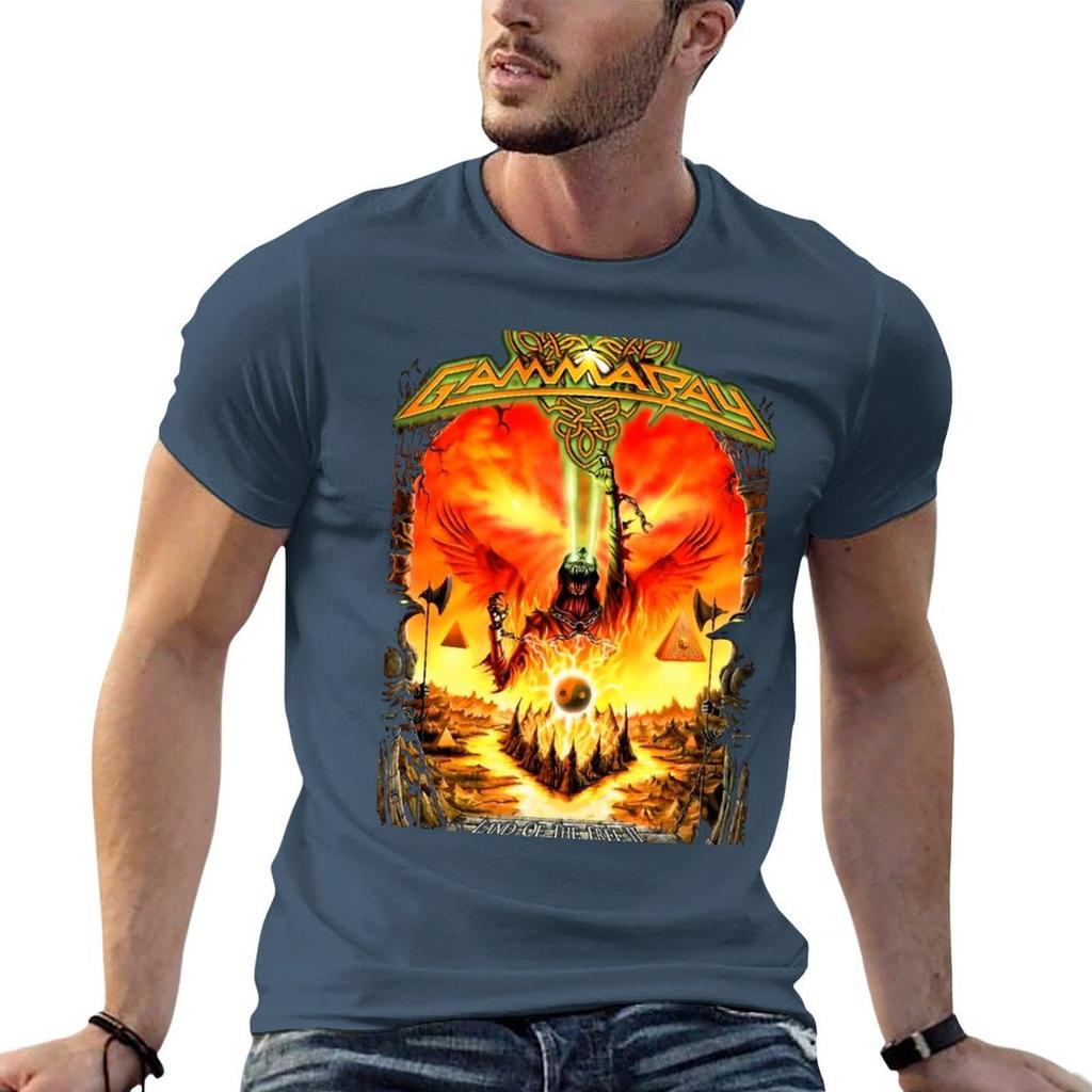 Gamma Ray  Land Of The Free II TShirt t shirts designer funny t shirts dark humor Unisex t shirts cotton Tshirt