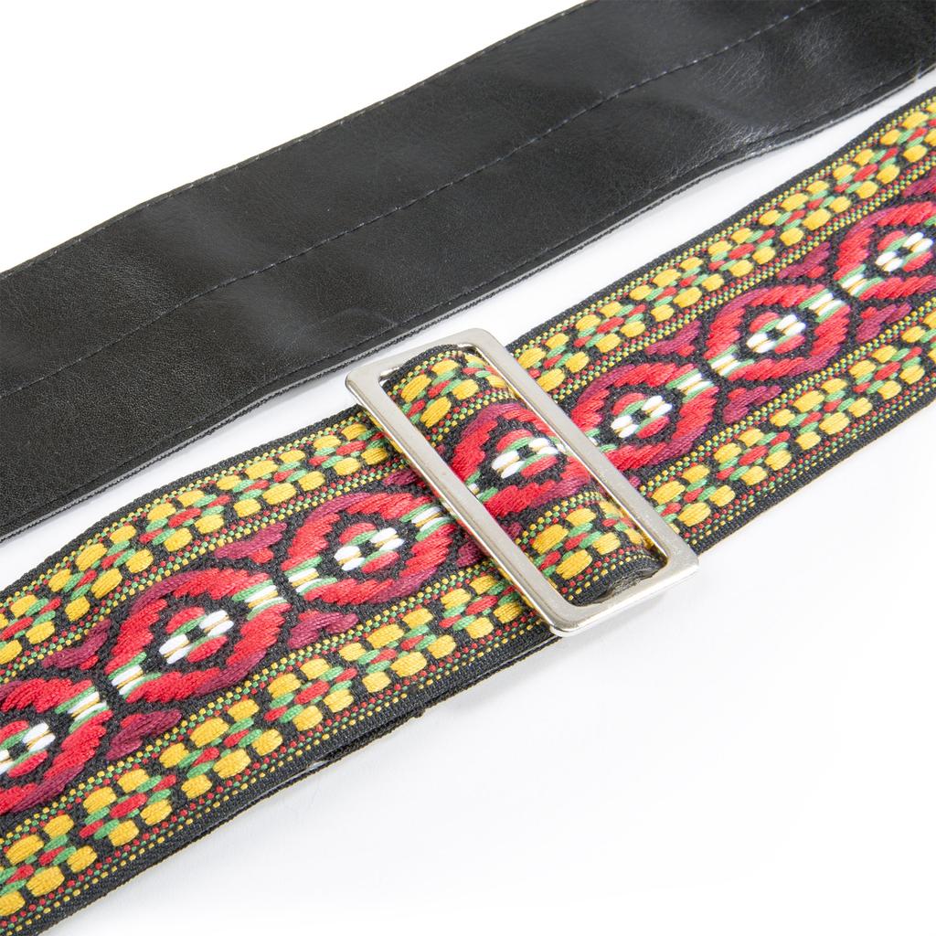 ACE Guitar Strap Bohemian Red ACE-4